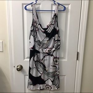 White House Black Market floral print dress